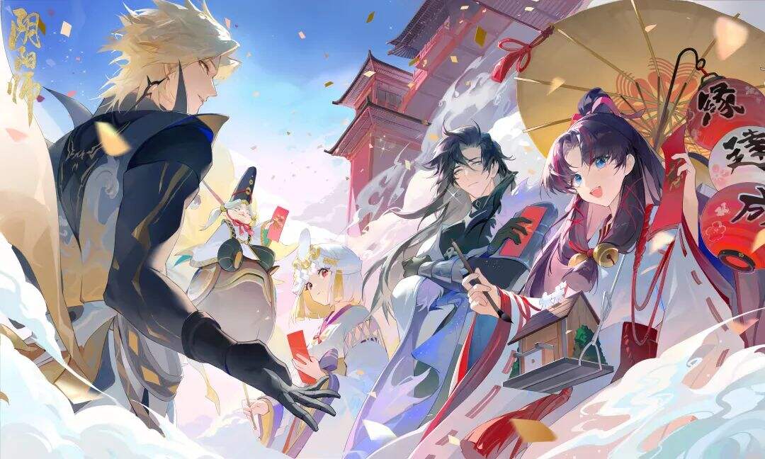 福至平安来《阴阳师》携手艺术家共创迎福活动，山兔导航语音与兔年红包封面齐上线！11