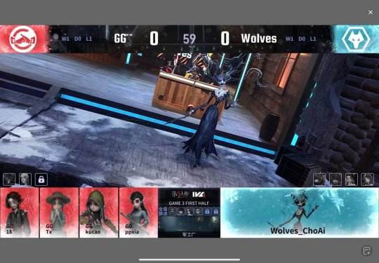 第五人格IVL：成都Wolves_ChoAi时空之影完美控场拿下四抓，助力队伍拿下比赛胜利！