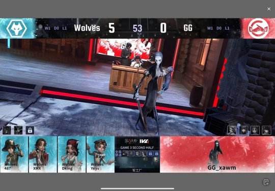 第五人格IVL：成都Wolves_ChoAi时空之影完美控场拿下四抓，助力队伍拿下比赛胜利！