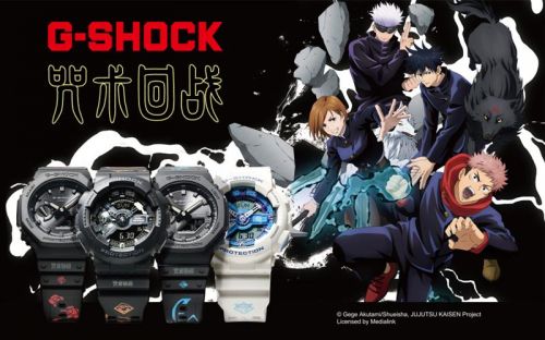 G-SHOCK 与《咒术回战》合作推出联名表款系列