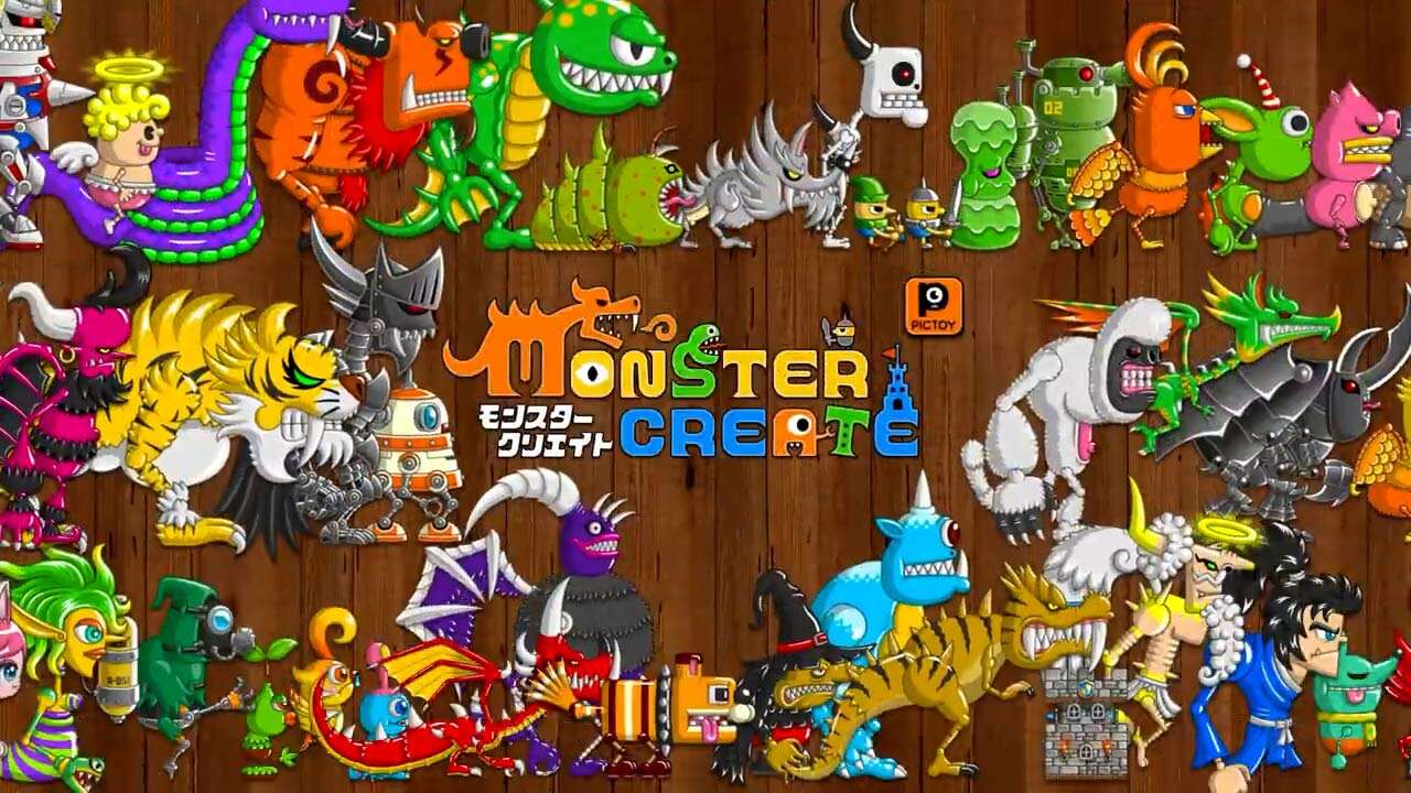 氛围感的搞笑的MonsterCreate游戏ID1