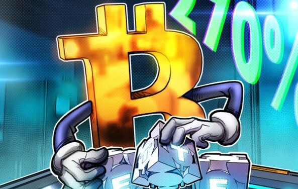 比特币 ETFs 在 12 月份收购的 BTC 几乎是当月产量的 3 倍