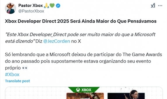 Xbox开发者直面会蓄势待发：众多大作云集，神秘新游即将揭晓