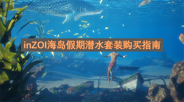 inZOI海岛假期怎么买潜水套装inZOI海岛假期潜水套装购买攻略1