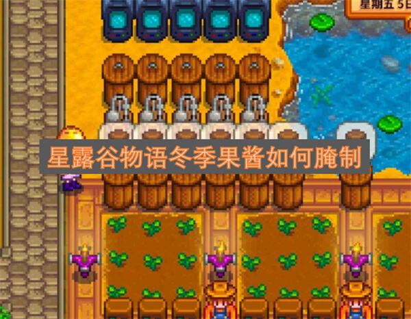 星露谷物语冬季果酱怎么腌制星露谷物语冬季果酱腌制攻略1
