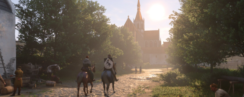 《天国:拯救2》钟声传音成就怎么解锁完成募捐任务后在老库特纳教堂钟响时看向钟1