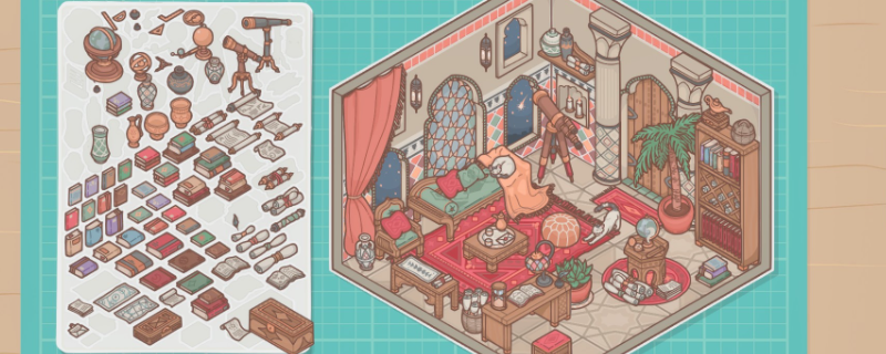 《造景贴纸：治愈小角落》成就怎么解锁将指定贴纸组合可解锁对应成就1